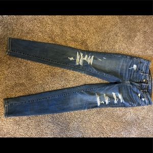 High waisted American eagle skinny jeans